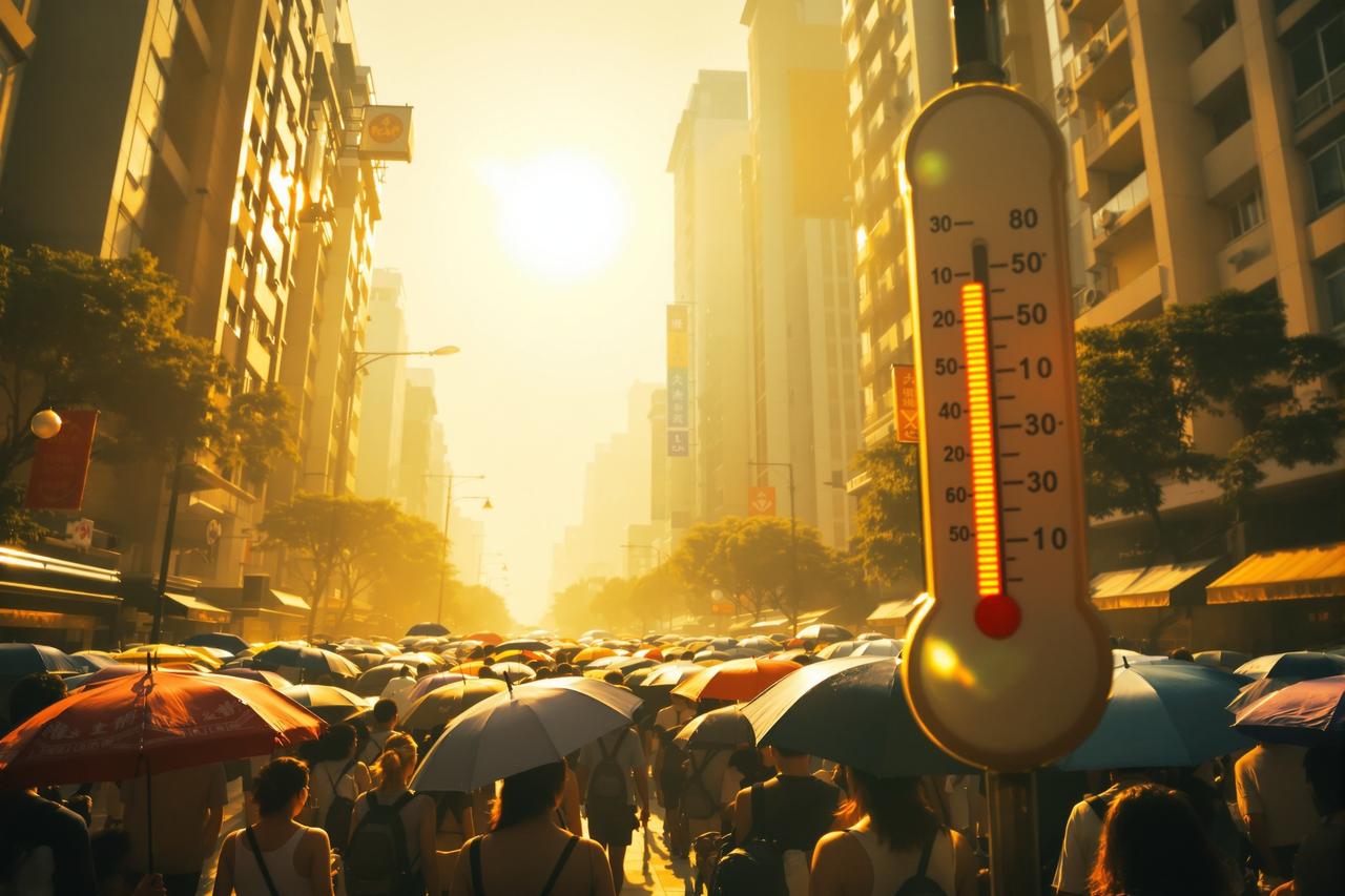 多地高温突破历史极值 - 黑脸料网社会热点配图 多地高温突破历史极值 - 黑脸料网社会热点配图